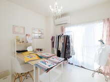 女性らしく可愛らしい空間です♪