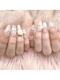 卒業式ネイル