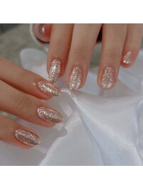 ラメワンカラー☆