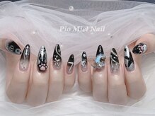 ピオミエルネイル 新宿(pio miel nail)/ゴシックガーリーネイル