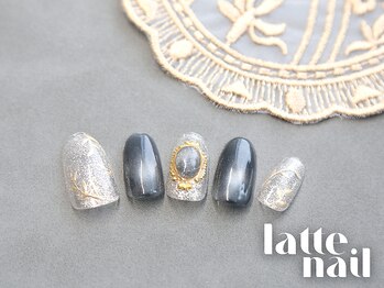 ラテネイル 富山(latte.nail)の写真/【富山】大人カワイイが見つかる定額デザインを多数ご用意♪シンプル～ニュアンスまで幅広く◎長さだしOK！
