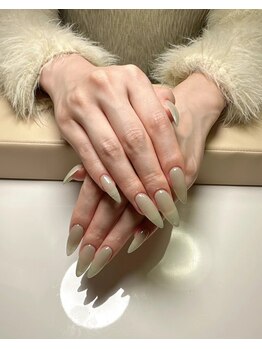 アヤサロン 月島(Aya Salon)の写真/ロングネイル好き必見◎【スカルプ10本￥11,500】周りと差がつくワンランク上のネイルをご提案★