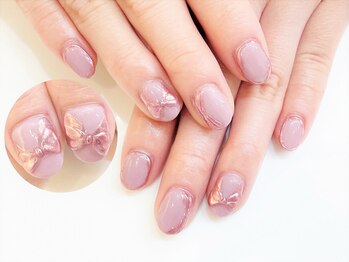 ネイルコレクション ピンク(Nail Collection Pink)/ジェルアート放題♪ミラーネイル