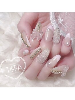 韓国アート×ガーリーネイル