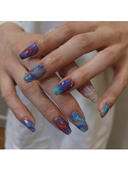 ウェイビーズ ネイル(wavy's.nail)/ニュアンスネイル