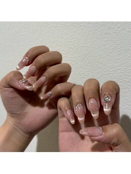 アイネイルトゥー 小倉(ai nail two)/マグフレンチネイル