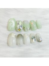 キュント(Qun’t)/刀剣乱舞/膝丸の概念ネイル