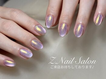 ゼットネイル(Z.Nail)の写真/【シンプルだけど上品で可愛い*】OLさん/ネイルが初めての方にも◎思わず見惚れる綺麗めデザインをご提供♪