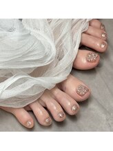 アース 新瑞橋店(HAIR & MAKE EARTH)/親指アートネイル