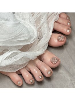 アース 新瑞橋店(HAIR & MAKE EARTH)/親指アートネイル