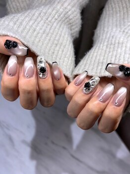 オーシャンネイル 新宿店(Ocean nail)の写真/\持ち込みOK/ 再現力・提案力に自信◎時間内で好きなアートを楽しめる!人気NO,1★持ち込みデザインコース