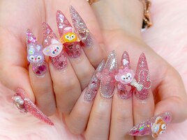 ギラギラDisneySeaネイル