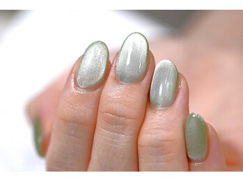 ルシェルアイ/グリーンマグネット☆ワンカラー