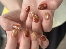 ネイルメゾン 天神店(NAIL MAISON)の雰囲気（秋らしいべっこうネイル(A/Wコース￥6,000））