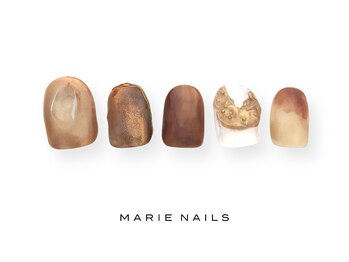 マリーネイルズ 近鉄あべのハルカス店(MARIE NAILS)/新規様 8000円 ミラー 1201a