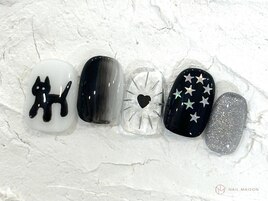クロねこネイル¥10550