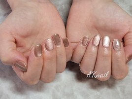 マグネットネイル/ブラウン