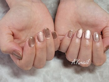 マグネットネイル/ブラウン