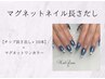 　オフ無料【チップ長さ出し×10本】マグネットワンカラー