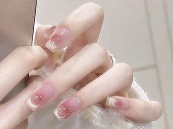 Best Nail 銀座店【ワンホンネイル・スカルプ・パラジェル・上品ジェルネイル】/チークマグネットフレンチ