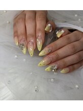 エナネイル 中央町店(ENA nail)/イエローグラデーション