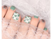 ネイルエイト 新百合ヶ丘(nail8)/フット　ハートデザイン
