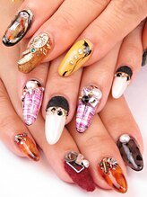 リングアリング(Ring a Ring)/オータムネイル