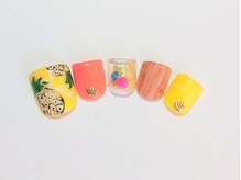 ネイルサロン ドレリッチ 大宮店(drerich)/【7990】パイナップルフット