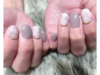 リッチネイル(Rich Nail)/大理石ネイル
