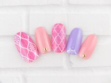 アミュージングネイル(amusing nail)/120分☆モロッカン柄ネイル♪