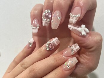 シェリーラメール 原宿店(cherie la mer)/チェックネイル