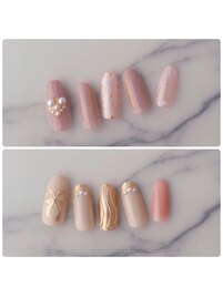 アート　春夏秋冬　ラメ