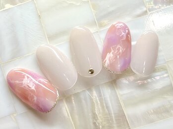モーヴネイル(mauve.nail)/定額アートA ¥10500