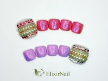 エリクサーネイル 心斎橋(Elixir Nail)/フット　やり放題／クーポン