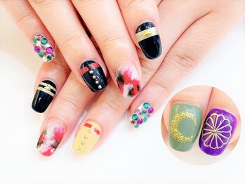 ネイルコレクション ピンク(Nail Collection Pink)/ジェルこってり放題♪概念ネイル