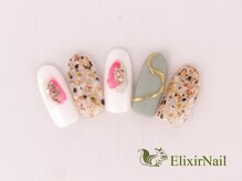 エリクサーネイル 池袋(Elixir Nail)/定額a シンプル/クーポン使用