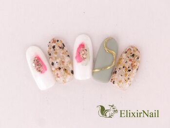 エリクサーネイル 池袋(Elixir Nail)/定額a シンプル/クーポン使用