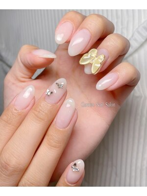 Garden Nail Salon 新宿【ガーデンネイルサロン】ニュアンス/長さ出し/つけ放題