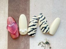 ターラ(Tara)/ゼブラ×ぷっくりハート