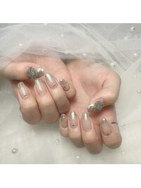 きらきらネイル