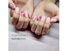 クリスタルネイル イオン若松店の雰囲気（自爪を削らないパラジェルでオリジナルのトレンドネイルを♪）