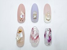 リグロ(ReGURO)の雰囲気（カスタムデザイン ワンカラー/選べるアート（片手1本ずつ）¥7700）