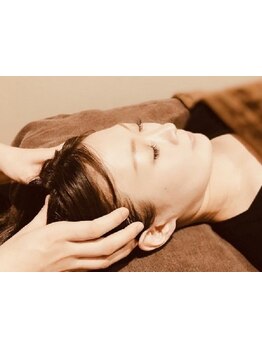 ヘッドスパで癒されたい