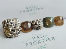 ネイルフロンティア 吉祥寺(NAIL FRONTIER)/F立体ツイードフット11980円
