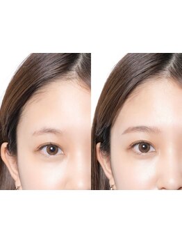 アイブロウメニューがあるサロン