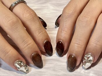 エーネイルサロン プラーカ本店(A-Nail Salon)の写真/定額Bコース☆カラー変更可◎サロンに通うのが楽しみに♪