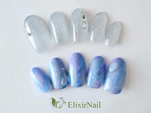エリクサーネイル 西武新宿(Elixir Nail)/定額a &nbsp;シンプル/クーポン使用