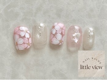 リトルビュー(little view)/・ブライダル×桜 ￥11980