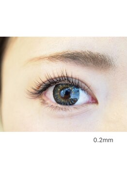 ビューチェ アイラッシュ(Beauce eyelash)/エクステ　0・２mm（バサバサ）