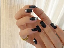 アイネイルズ 梅田店(I nails)/大人ブラックパール¥9700